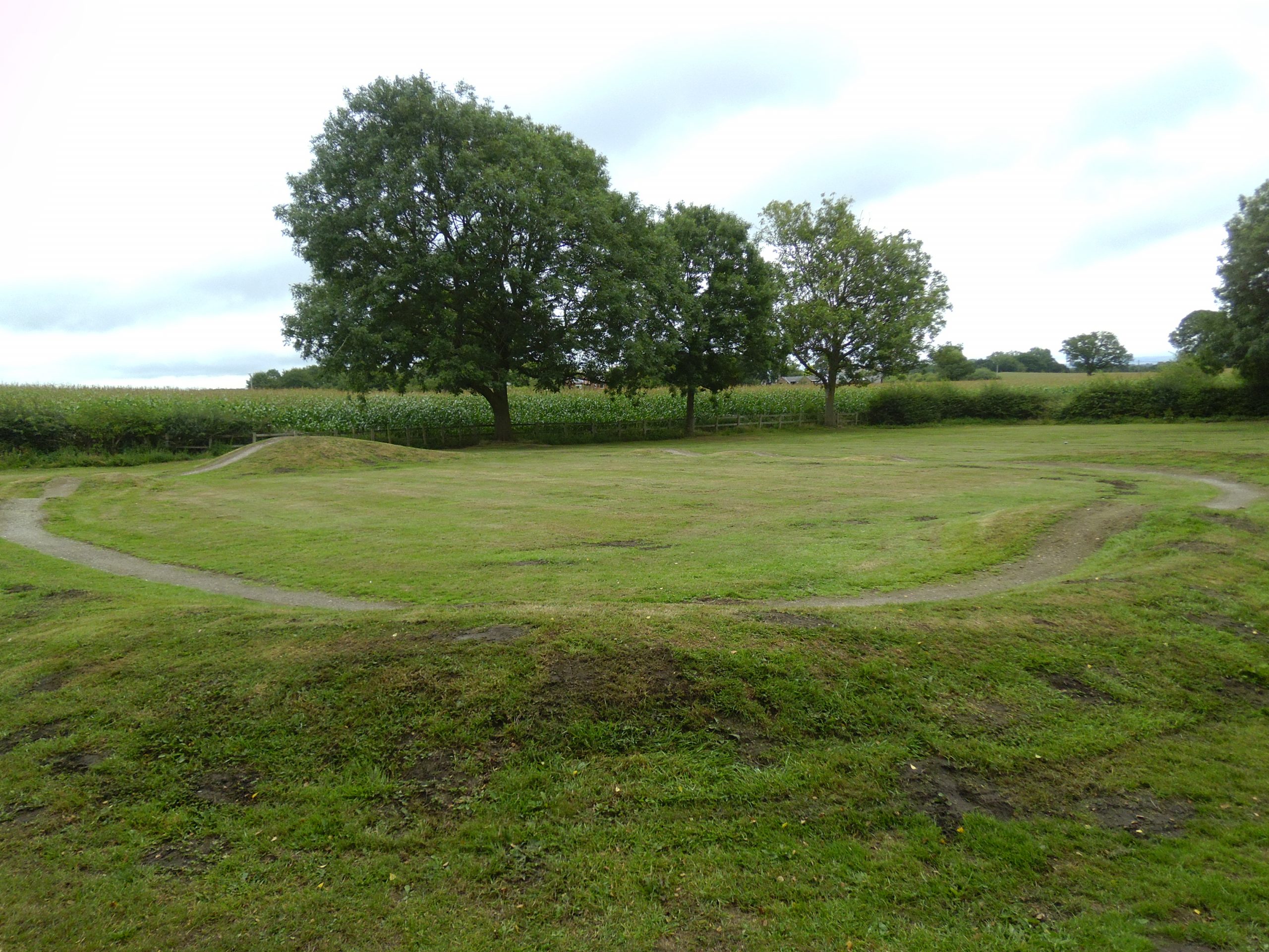 Bike track at Chelford Activity Park