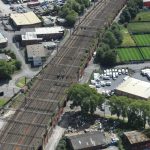 Ardwick corridor drone image